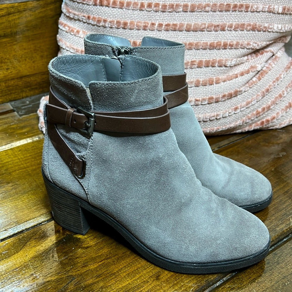 Michael Kors Gray Suede‎ Booties- 7